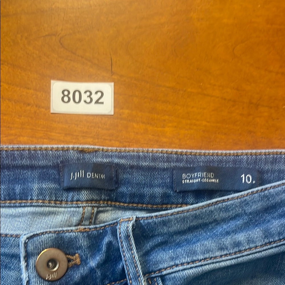 J. Jill Blue Boyfriend Jeans with Classic Denim Style